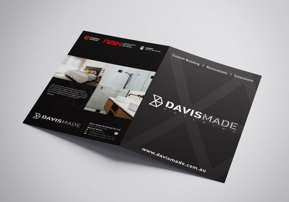 Custom Brochures - Tradie Packs