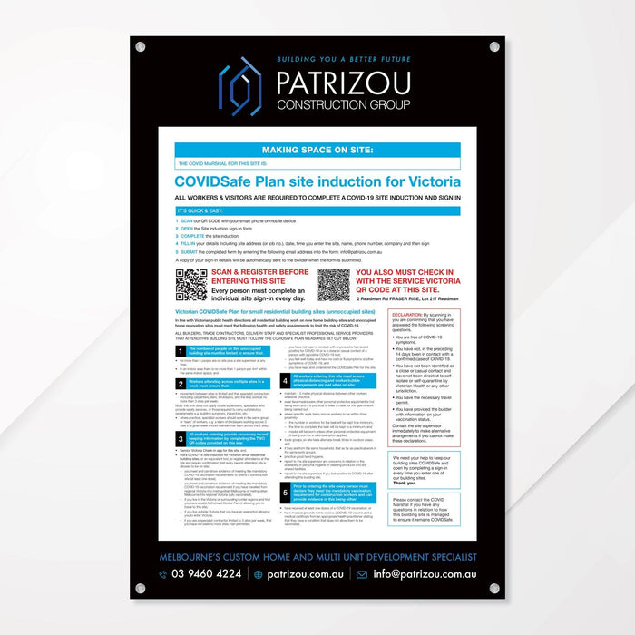 COVID-19 Signage - Tradie Packs