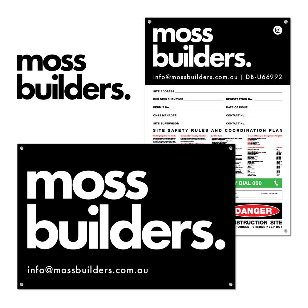 Branding & Site Safety Signage Pack - Tradie Packs