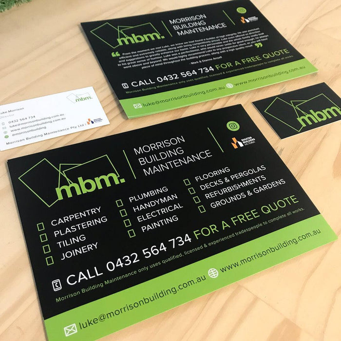 Flyers Design and Print - Tradie Packs