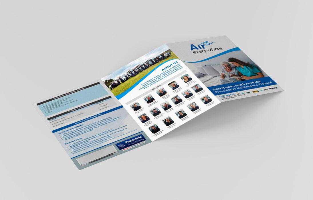 Custom Brochures - Tradie Packs