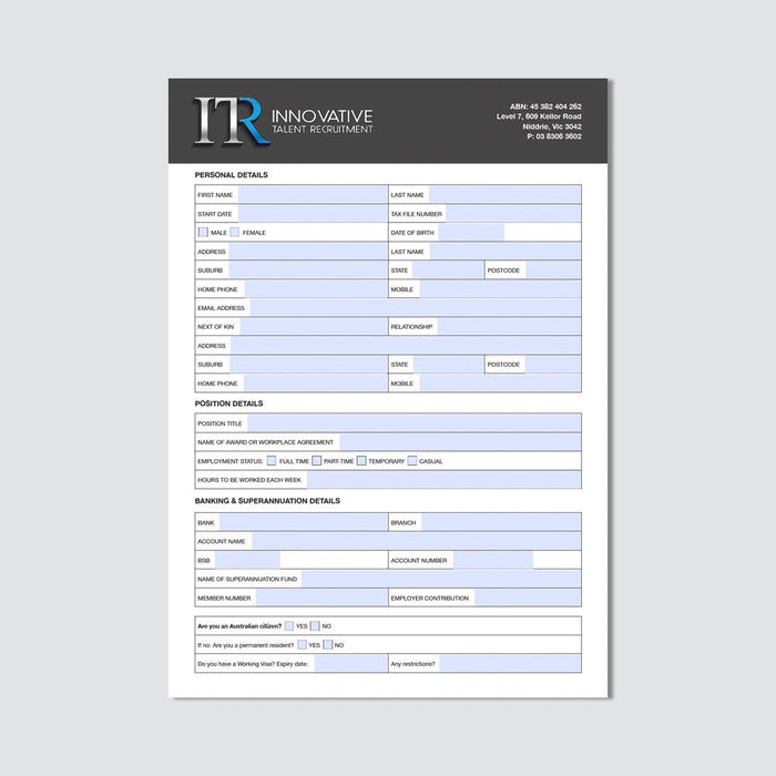 Active PDF Documents - Tradie Packs