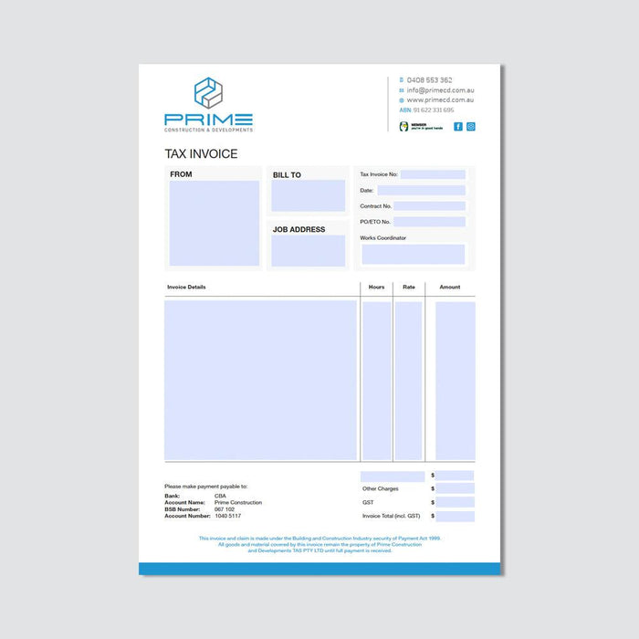 Active PDF Documents - Tradie Packs