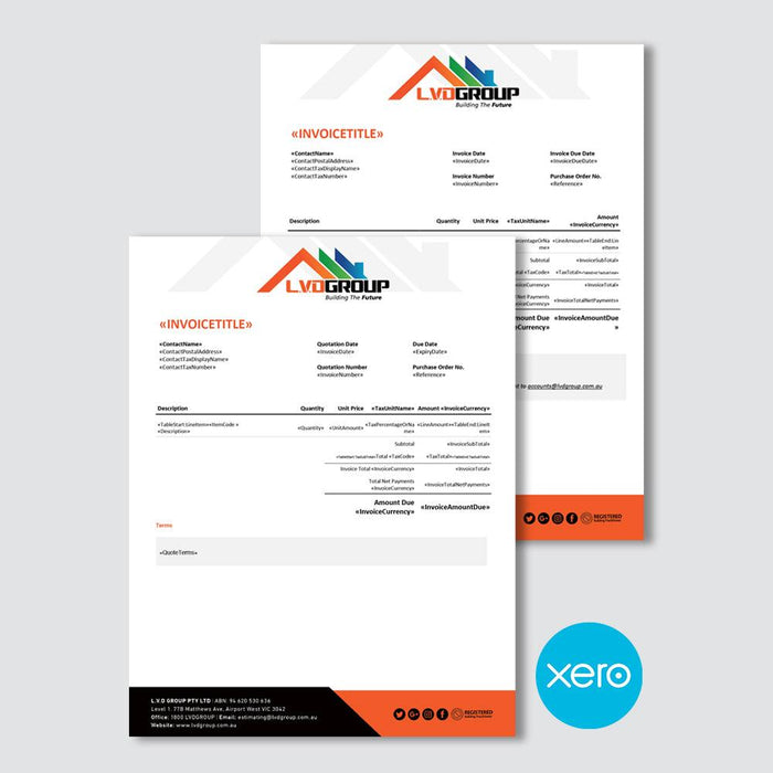 Invoice and Quote Templates - Tradie Packs